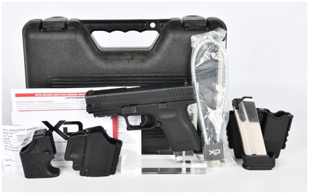 Springfield Armory XD-45 ACP Compact Semi-Automatic Pistol with Case and Accessories