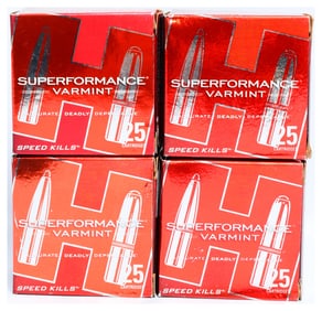 Hornady Superformance Varmint 17 Hornet 15.5 gr NTX Ammunition, 100 Rounds