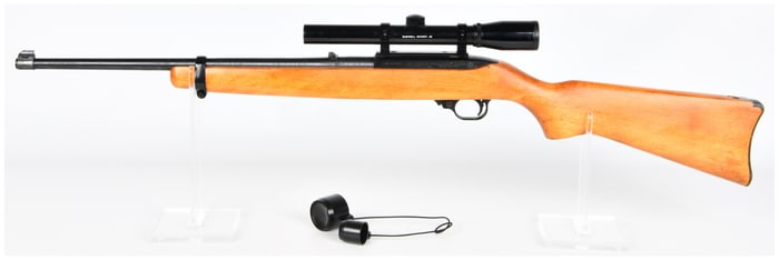 Ruger Model 10/22 Carbine .22 LR Semi-Automatic Rifle with Bushnell Banner Scope