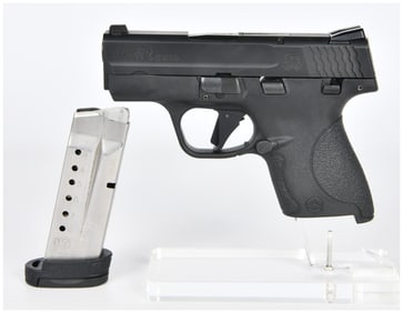 A Smith & Wesson M&P 9 Shield 9mm Pistol with Magazine