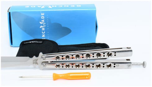 Benchmade 42 Balisong Knife with Original Packaging and Accessories