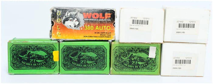 509 Reloading Bullet Tips for .380 ACP & .38 SPL, including Wolf Performance Ammunition and Sierra