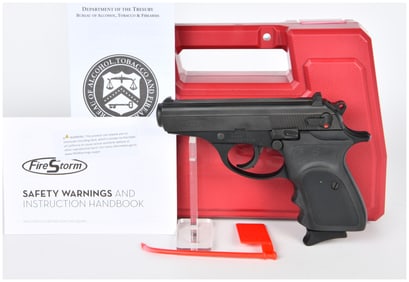 Bersa FireStorm Mate .380 ACP Semi-Automatic Pistol with Case and Accessories