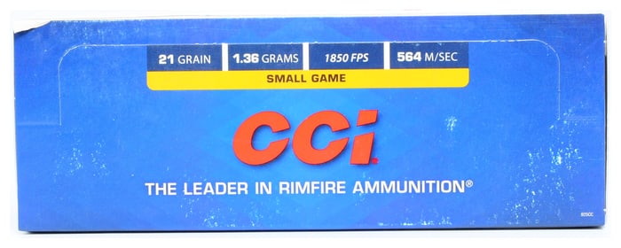 500 Rounds CCI Meateater Copper-22 .22 LR Rimfire Ammunition
