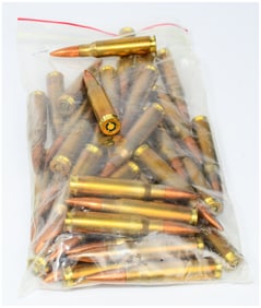 37 Rounds of LC 13 Centerfire Rifle Ammunition, Full Metal Jacket
