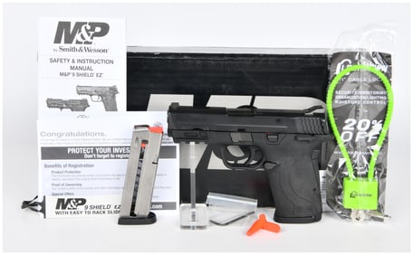 Smith & Wesson M&P9 Shield EZ M2.0 Semi-Automatic Pistol with Thumb Safety, 9mm Luger, Serial No.