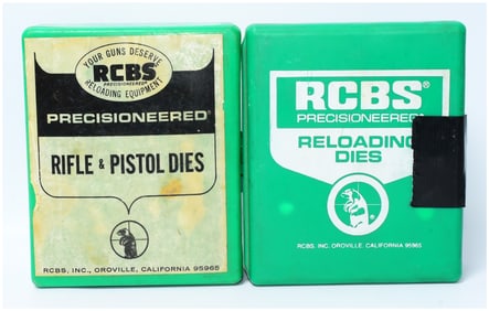 Two RCBS Precisioneered Reloading Die Sets .38 Special and .30/06