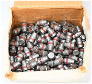 A Quantity of 12 LBS of .40 Caliber Cast Lead Bullet Tips for Reloading