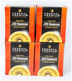 Federal Premium Personal Defense .410 Handgun Ammunition, 80 Rounds