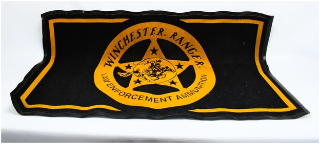 Winchester Ranger Law Enforcement Ammunition Promotional Mat, MEASURES 58 X 36