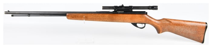 J.C. Higgins Model 103.229 Bolt-Action .22 Caliber Rimfire Rifle with Weaver Scope, Distributed by