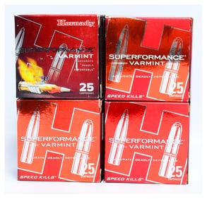 Hornady Superformance Varmint 17 Hornet Ammunition, 100 Rounds
