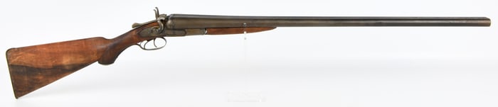 W.W. MOORE & Co LONDON Double-Barreled Side-by-Side Hammer Shotgun