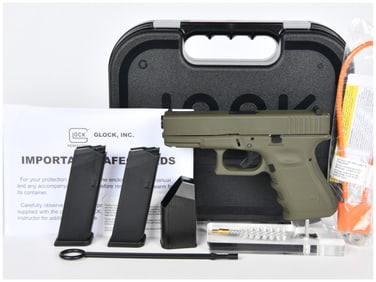 Glock 19 Gen 5 OD Green 9mm Semi-Automatic Pistol