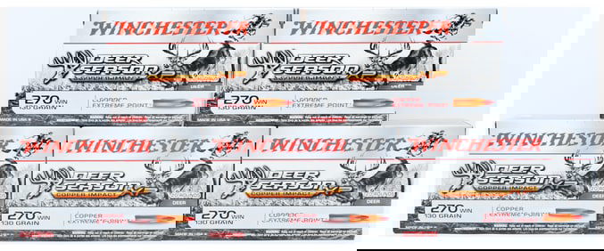 Winchester Deer Season XP Copper Impact .270 WIN 130 Grain Copper Extreme Point Lead-Free
