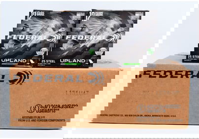 250 Rounds Federal Upland Steel 12 Gauge Shotshells