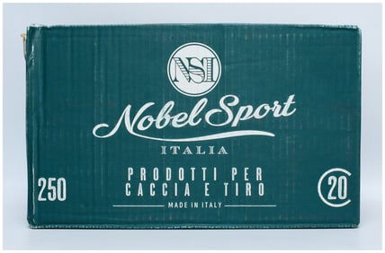 250 Rounds of Nobel Sport Italia NSI Target Steel 20 Gauge Shotshells