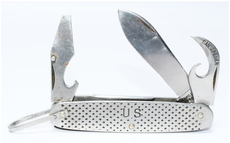 Camillus U.S. Military Folding Utility Knife, 1966, Vietnam Era