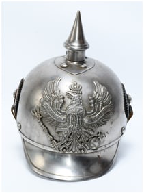 Imperial German Prussian Cuirassier Steel Pickelhaube Helmet, WWI