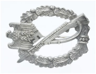 German WWII Infantry Assault Badge, Silver Grade