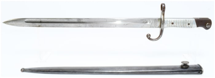 Argentine Model 1891 Mauser Bayonet by Weyersberg Kirschbaum & Co. Solingen, Dated 1891