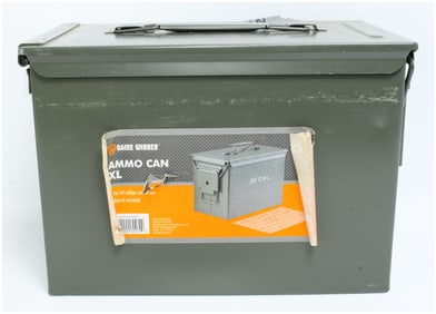 Game Winner XL .50 Caliber Metal Ammunition Can