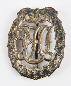 WWII German DRL Silver Grade Sports Badge by W. Reimer & S?hne