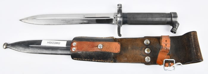 Swedish Model 1896 Mauser Bayonet with Scabbard and Frog