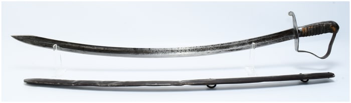A U.S. Nathan Starr Model 1812-1813 Cavalry Saber