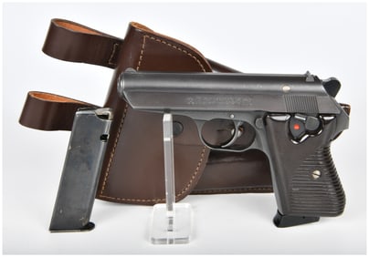 CZ VZ Model 50 .32 ACP Pistol with Two Magazines and Holster, Serial Number 696736