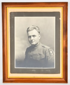 WWI U.S. Army 5th Division Soldier Portrait Photograph, c. 1918