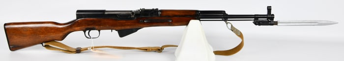 Russian SKS-45 Semi-Automatic Rifle with Folding Bayonet