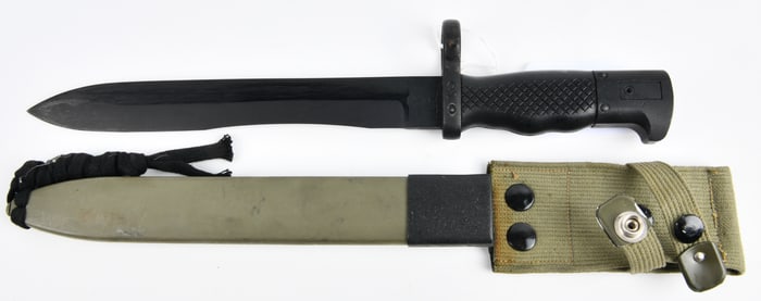 A Spanish CETME FR8 Bayonet with Scabbard