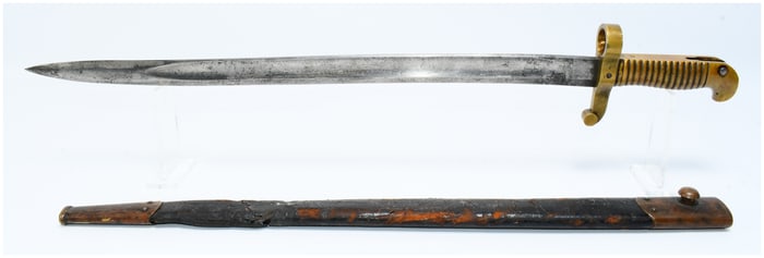 US Civil War Era Yataghan Saber Bayonet