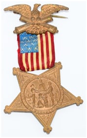 Civil War Era Grand Army of the Republic (GAR) Veteran's Medal