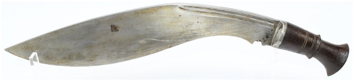 Early 20th Century Nepalese Military Kukri Knife, Inscribed 'Shri 3 Chand'