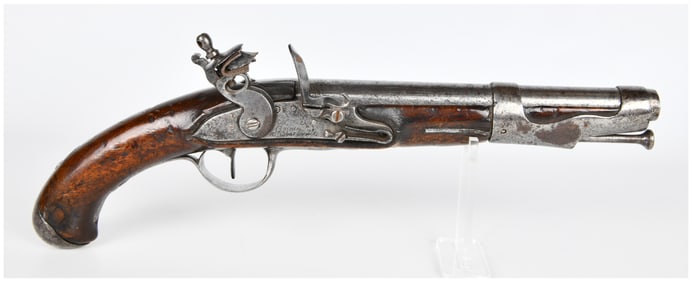 Antique French Charleville Flintlock Pistol by M. Gosuin, Late 18th/Early 19th Century