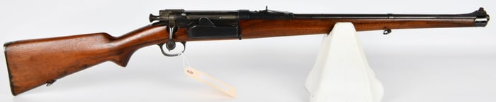 Sporterized Norwegian Krag-Jorgensen M1912 Bolt-Action Rifle, Dated 1916
