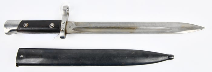 WWI Austrian M1912 OEWG Export Bayonet and Scabbard