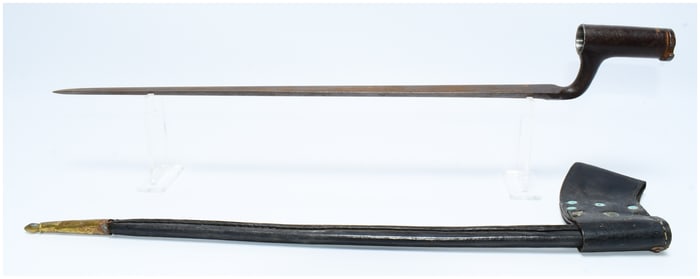 US Civil War M1855 Socket Bayonet with Scabbard