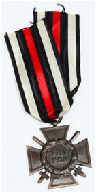 German WWI 1914-1918 Cross of Honour (Hindenburg Cross) by Ochs & Bonn (O.&B.)