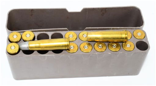 A Group of Dutch Beaumont Model 1871/88 11.3x51Rmm Ammunition, Comprising 4 Rounds and 12 Empty