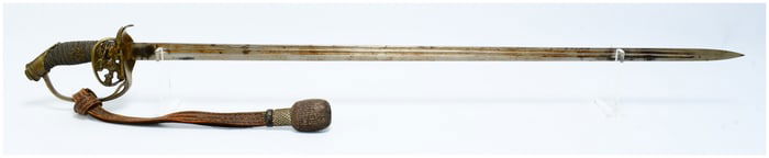 German Imperial Officer's Dress Sword, WWI Era, with Portepee