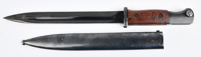 WWII German K98 Mauser Bayonet with Scabbard