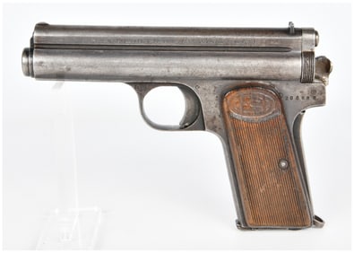 Hungarian Frommer Stop 7.65mm Semi-Automatic Pistol, Dated 1917, with Magazine