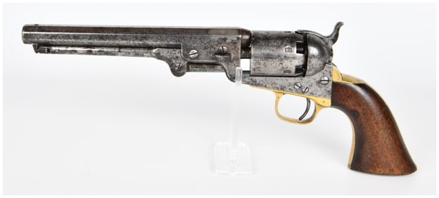 Antique Colt Model 1851 Navy Percussion Revolver, Serial No. 106423