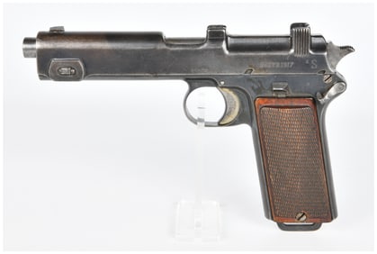 A Steyr-Hahn Model 1912 Semi-Automatic Pistol, Dated 1917