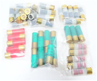 46 Rounds of Assorted 12 Gauge Rifled Slugs & 12 Gauge Buckshots, including Remington 00 Buck