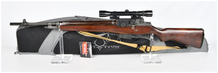 Polytech M-14S Semi-Automatic Rifle, .308 Caliber, with Scope and Case