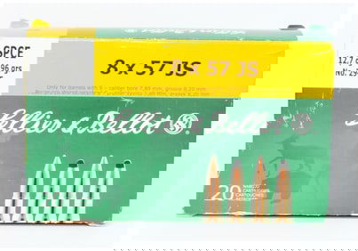 Sellier & Bellot 8 x 57 JS SPCE Ammunition, 15 Rounds